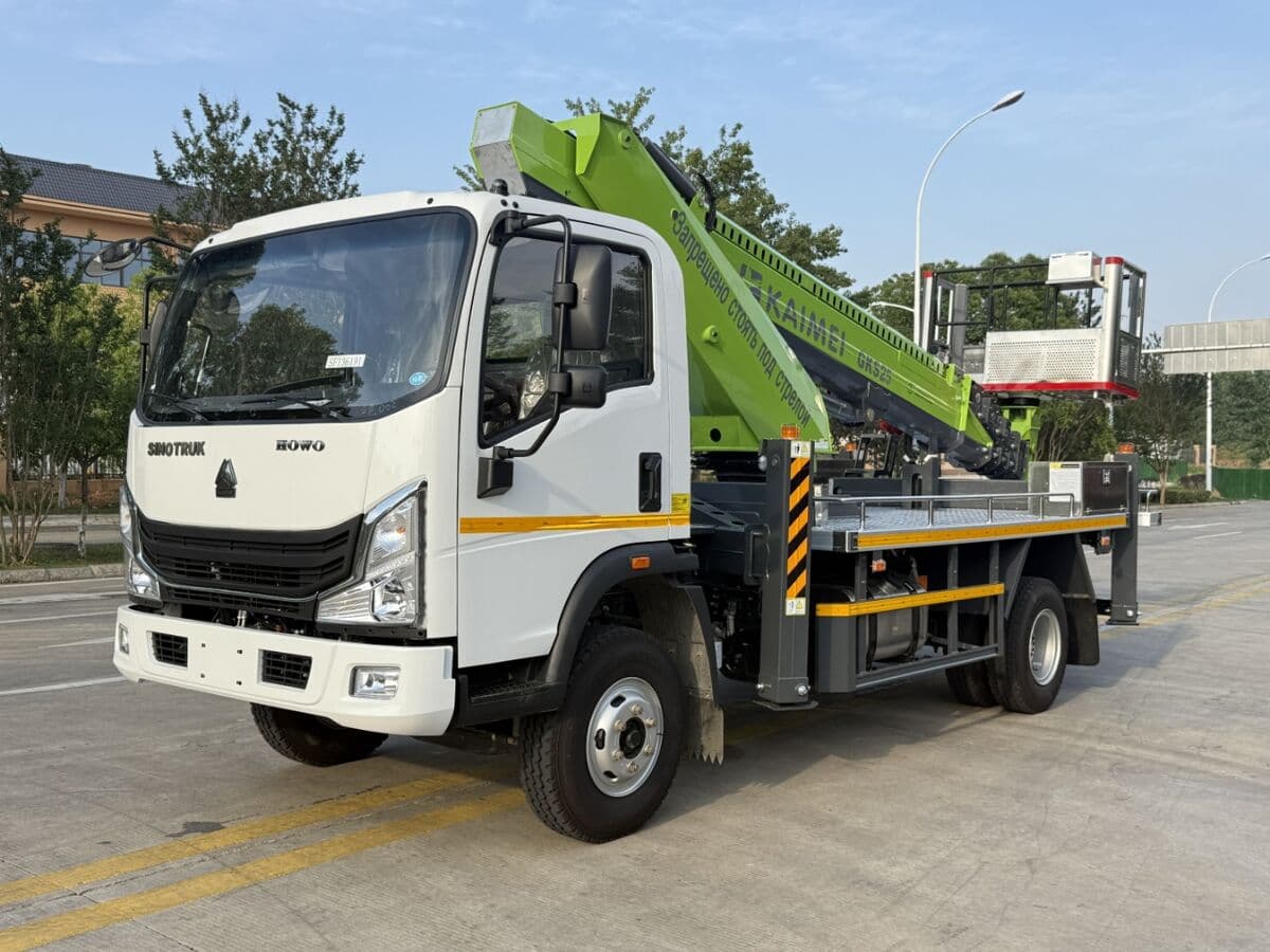 Автовышка HOWO с подъёмником KAIMEI GKS25